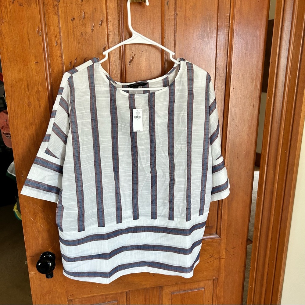 Banana Republic striped dolman top